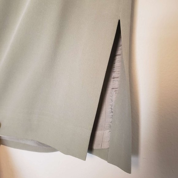 Vintage Rena Rowan Sage Suit Jacket and Skirt - Picture 7 of 7